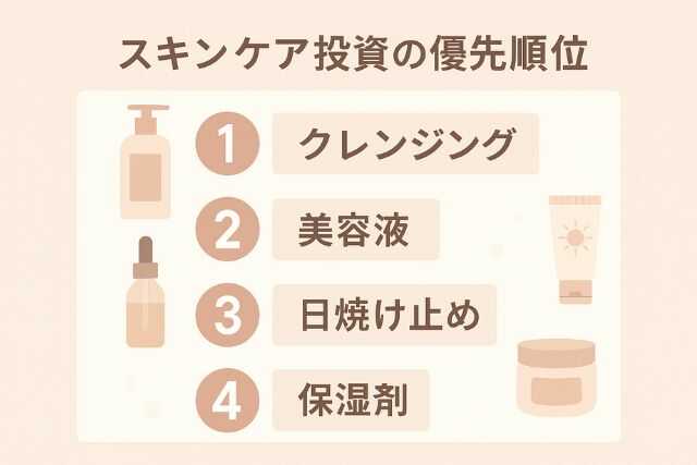 メイクどこにお金をかける?
