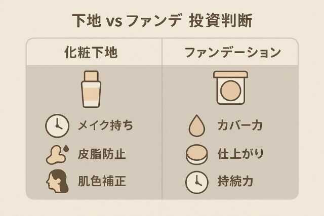 メイクどこにお金をかける?